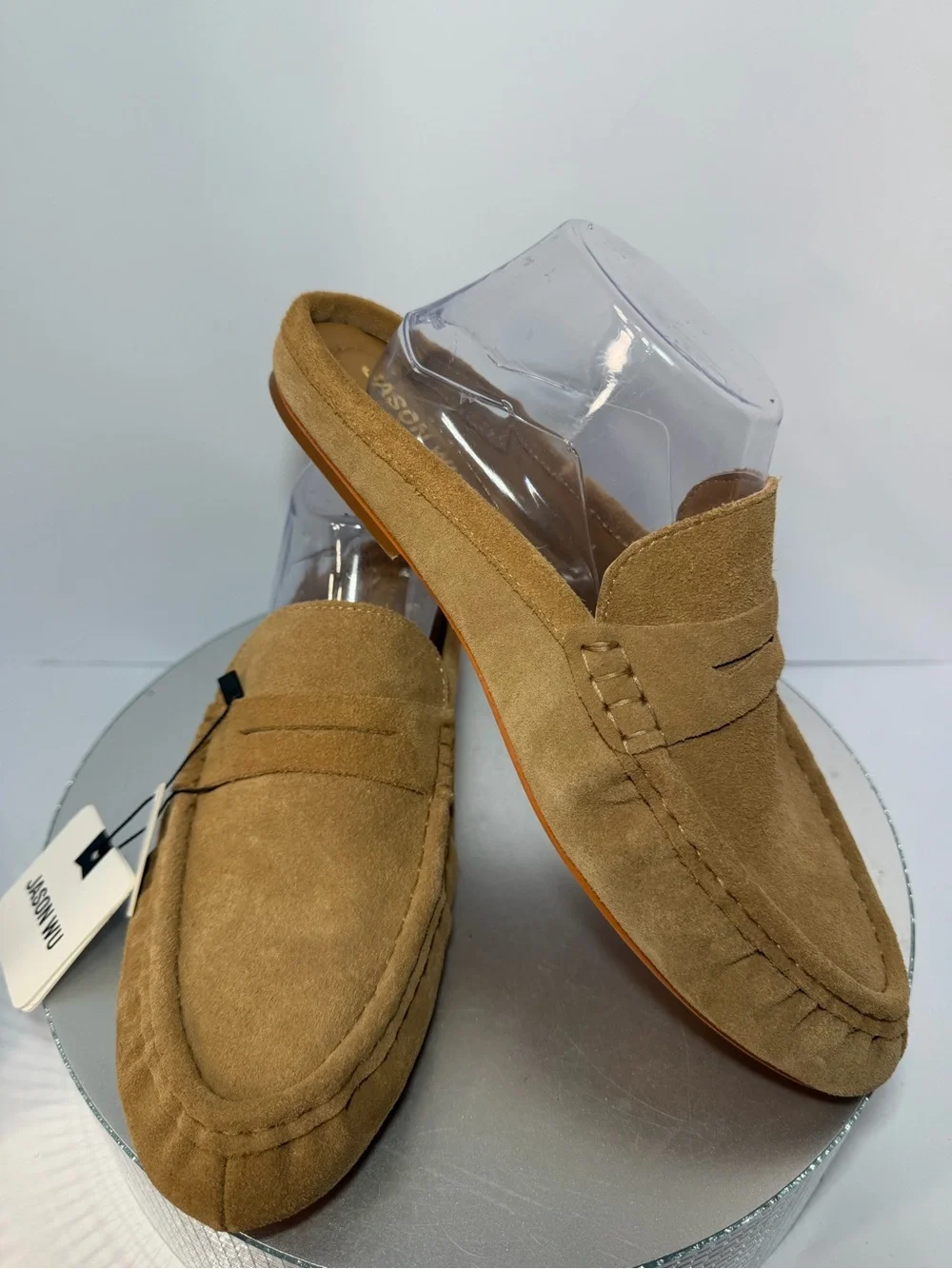 Jason Wu Men's Tan Suede Penny Loafers size  9.5 new W tags